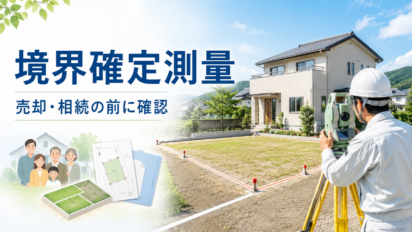 実家の売却・相続で境界確定測量は必要？費用・期間を土地家屋調査士が解説